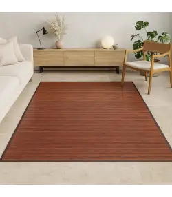 Alfombra BAMBÚ Antideslizante, Alta Resistencia, para Interior y Exterior